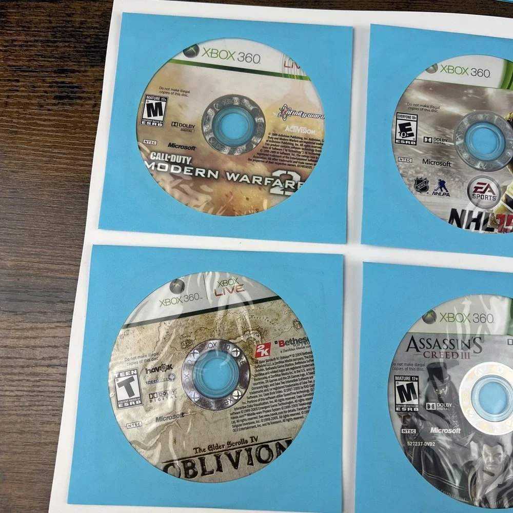 Multi Platform Loose Discs Video Game - Lot Of 50 - AS IS Untested Scratches #8